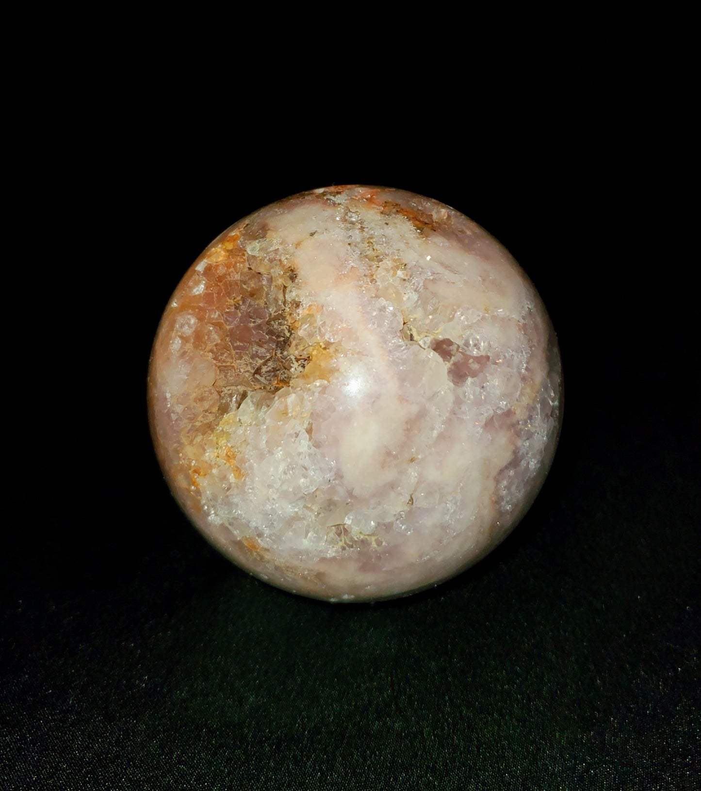 Druzy Pink Amethyst Sphere