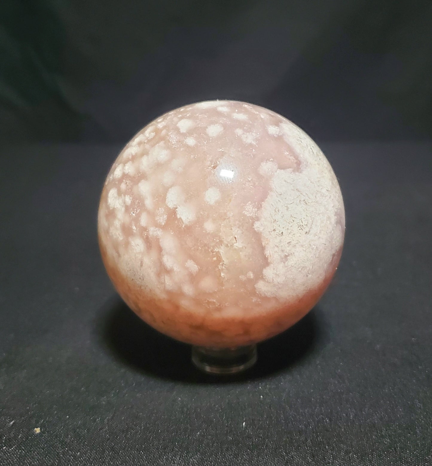 Druzy Pink Amethyst Sphere #