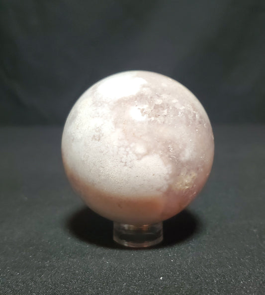 Druzy Pink Amethyst and Agate Sphere