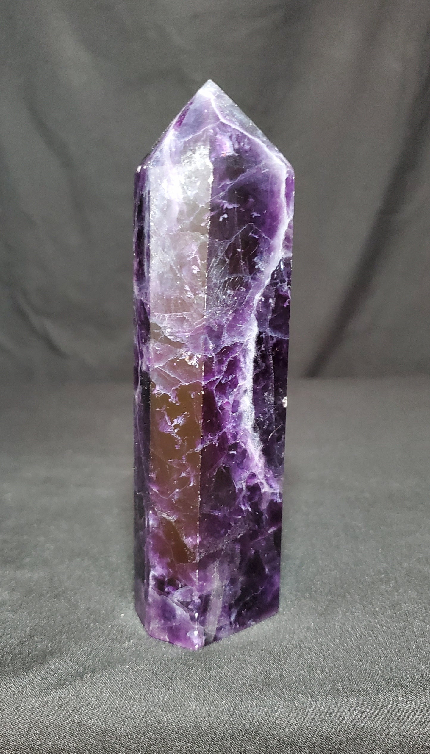 Purple Fluorite Tower #