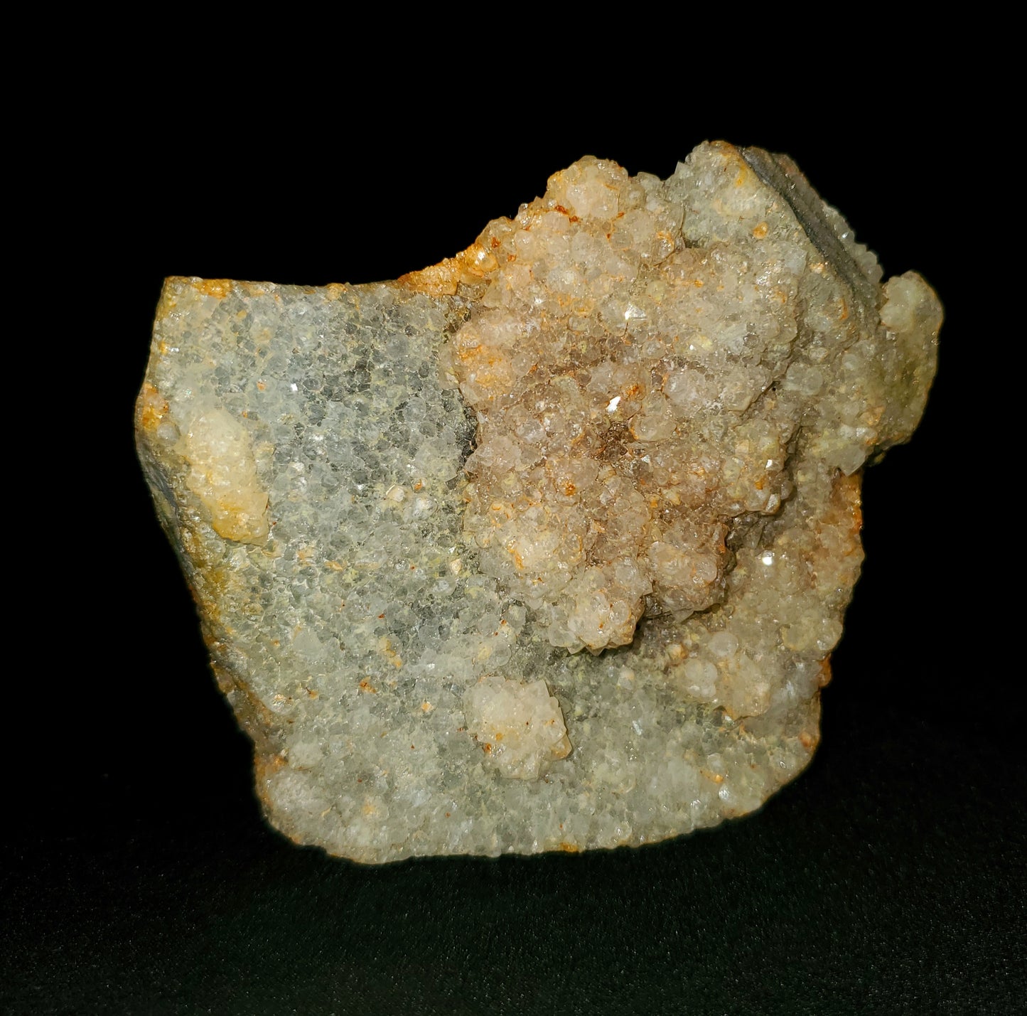 White Sphalerite Cluster