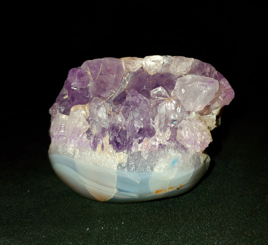 Amethyst and Agate Cluster