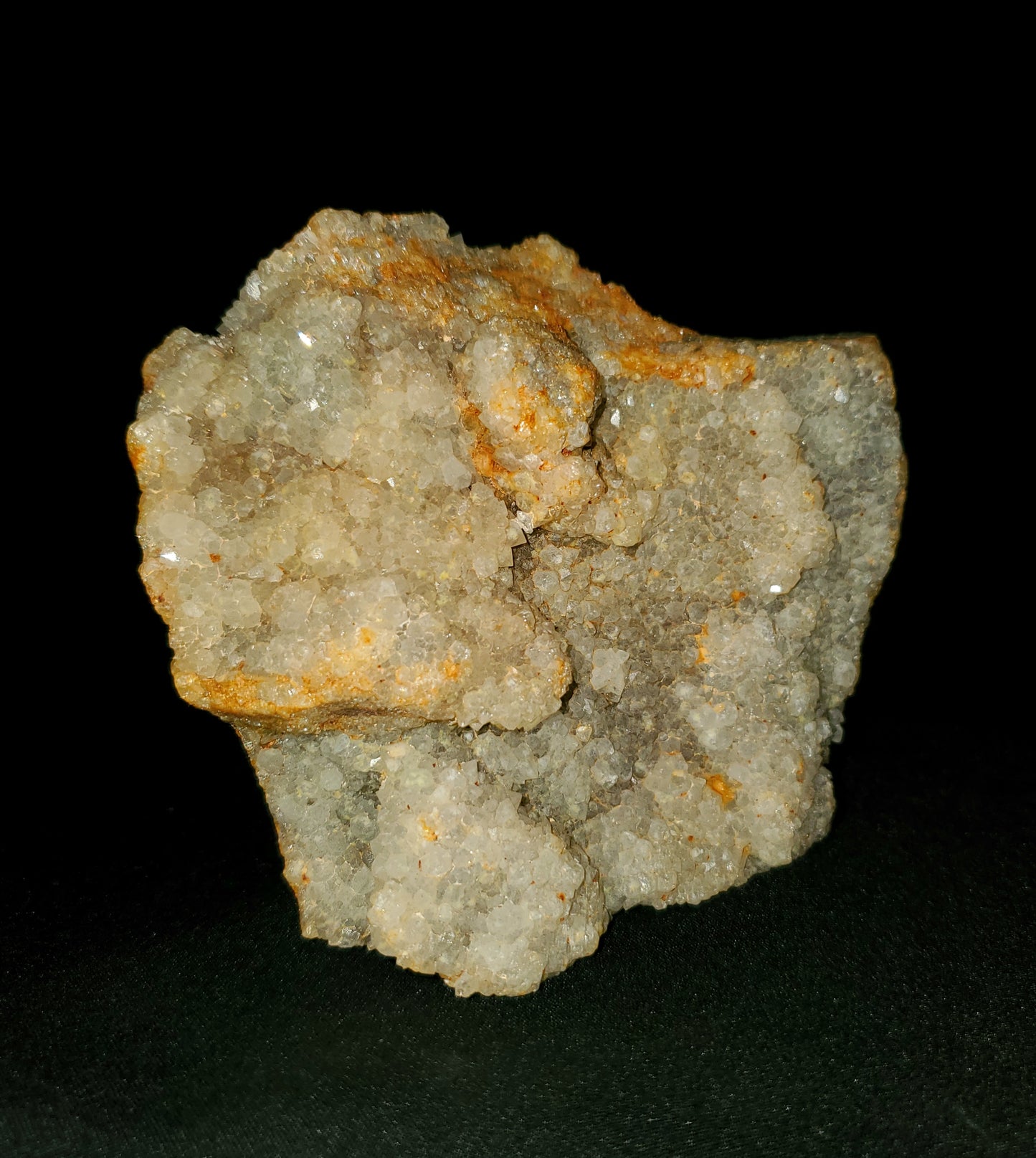 White Sphalerite Cluster